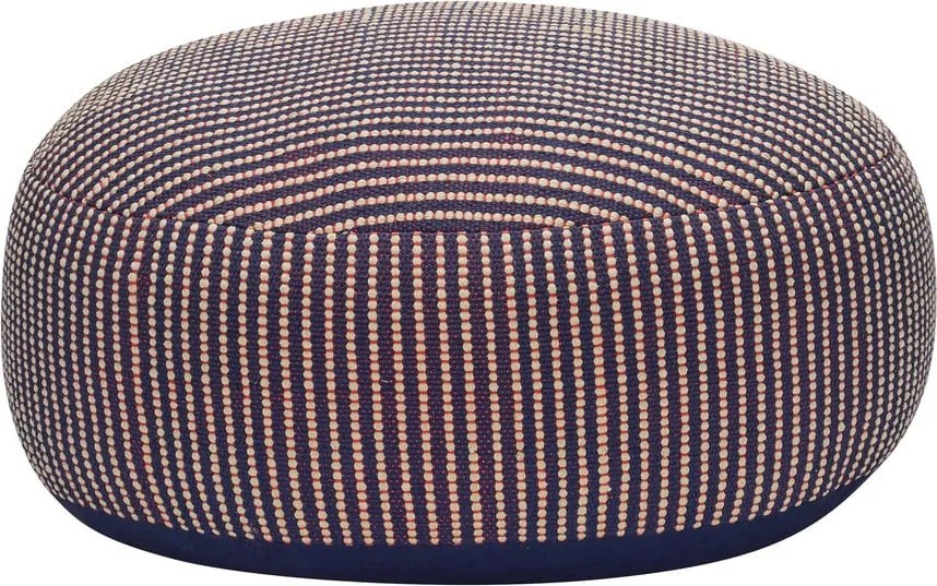 Sötétkék puff Mochi – Hübsch