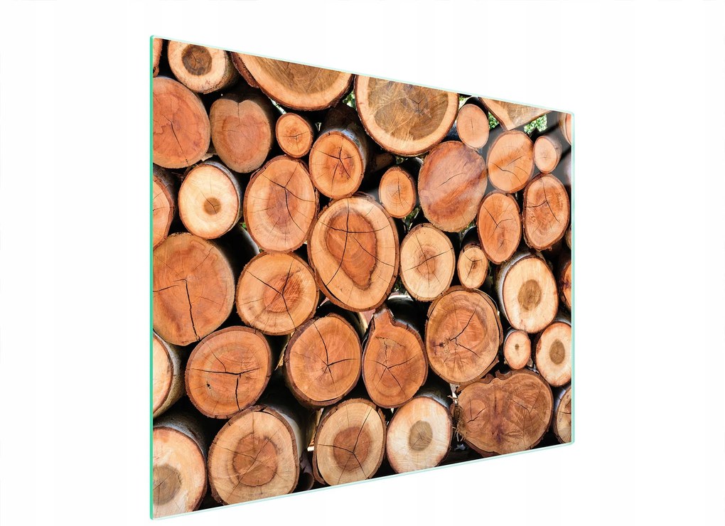 Üveg Vágódeszka 52x40 Fa Edzett Üveg