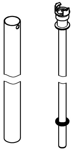 GROHE 48515000 - Rúd zuhanyrendszerhez, fényes króm