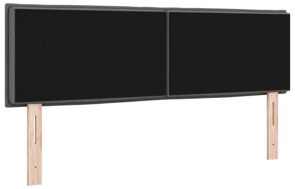 Fejtámla vonal dizájn sötétszürke 140 cm szövet
