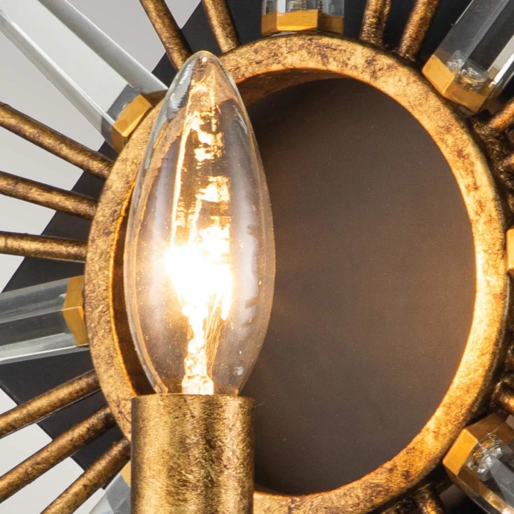 Gilded Nola Sun King GN-SUN-KING-1-G Fali lámpa 1x40 W/E14