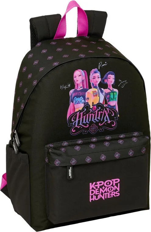 K-pop Démonvadászok Negra iskolatáska, táska laptop tartóval 43 cm