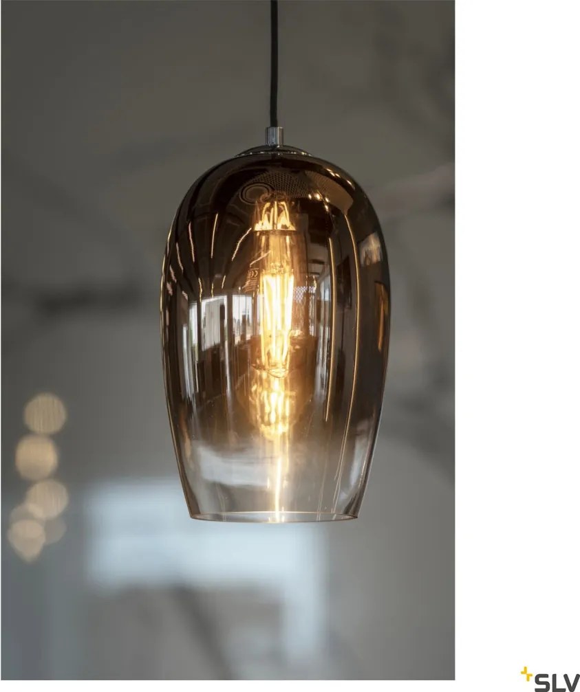 SLV 1006400 PANTILO Modern Függesztett Lámpa Sárgaréz E27 IP20