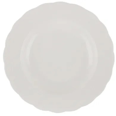 24 részes fehér porcelán étkészlet