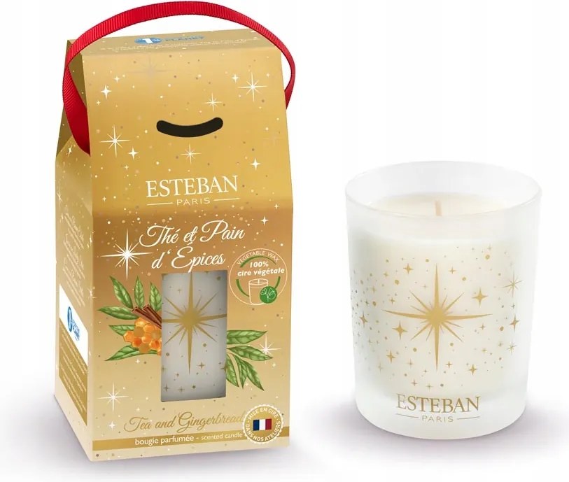 Illatgyertya Esteban Tea & Gingerbread 180 g