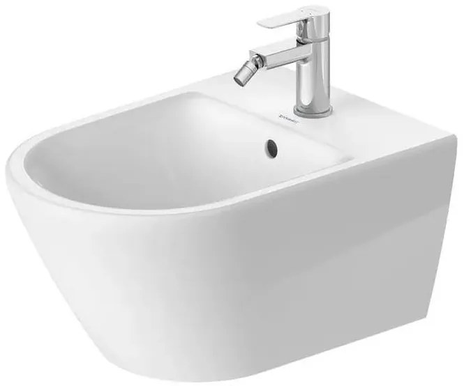 Duravit 27271500002 - Függesztett bidé D-CODE kerámia/fényes fehér