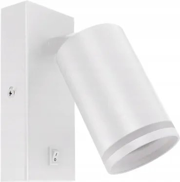 Zula Ideus fehér mozgatható fali-mennyezeti lámpatest