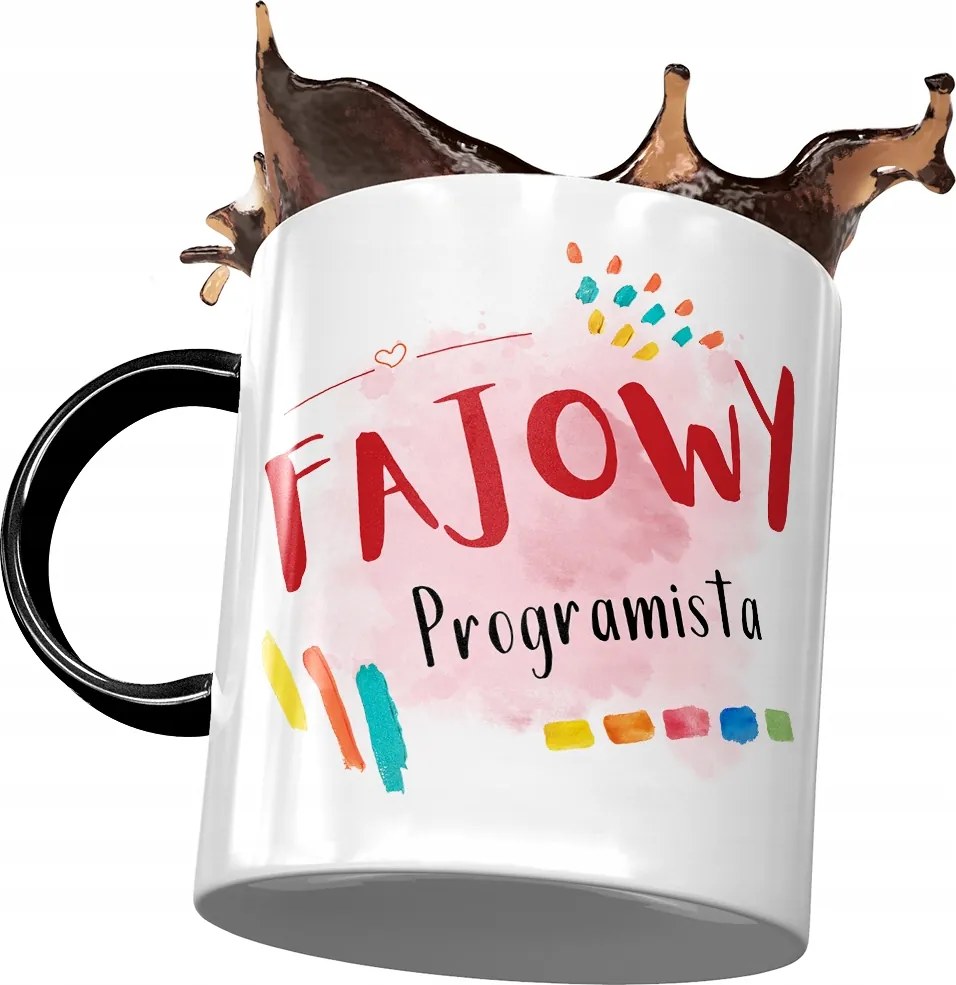 Fekete Bögre Programozónak Cool Programozó Nyomtatott Fotóval