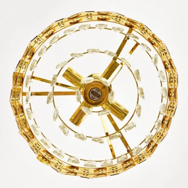 Brilagi - CRISTAL láncos csillár 5xE14/40W/230V Ø 38 cm