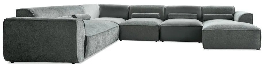 Világoszöld sarokkanapé (bal oldali) Flex Felix – Miuform