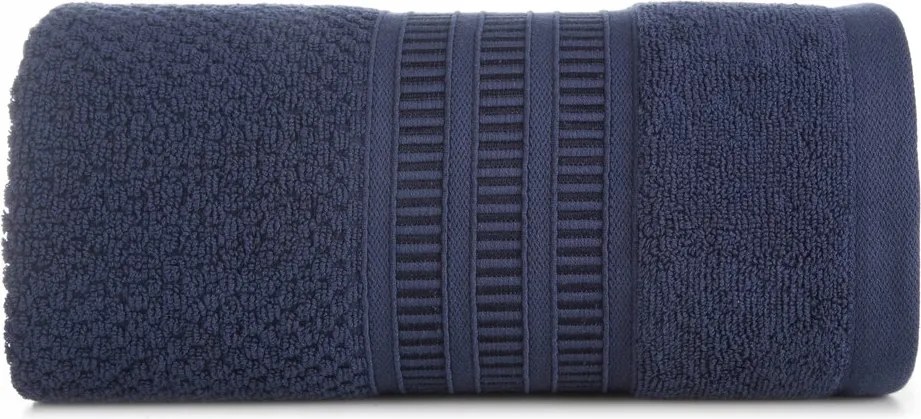 Rosita pamut törölköző 50x90 Eurofirany sötétkék