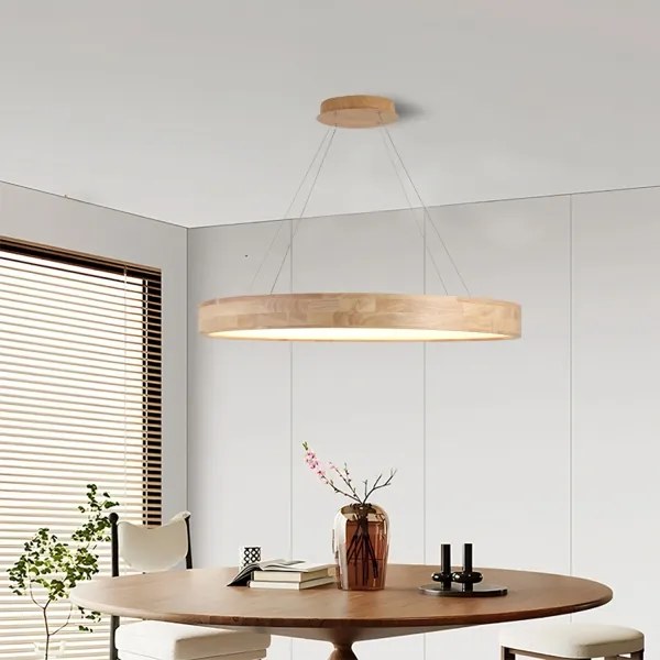 Brilagi -LED csillár kábelen FALCON WOOD LED/60W/230V 3000/4000/6000K 80 cm fa kivitel