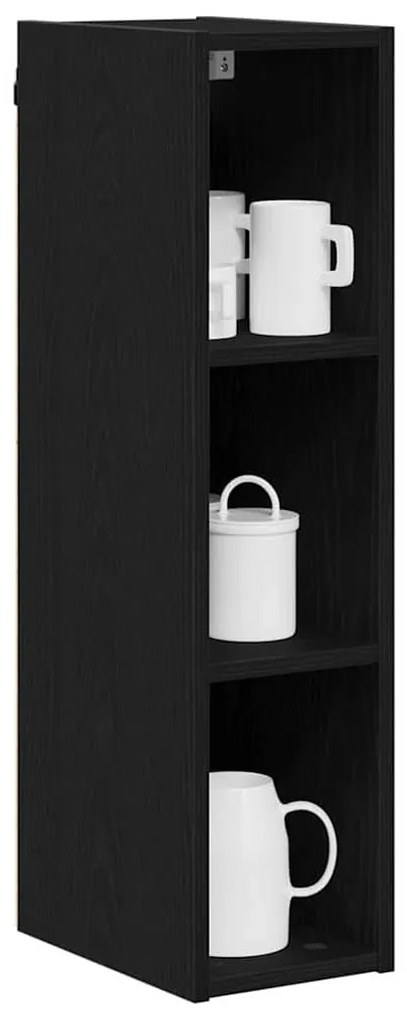 Függő szekrény Riga Fekete tölgy 20 x 29,5 x 80 cm Faanyag