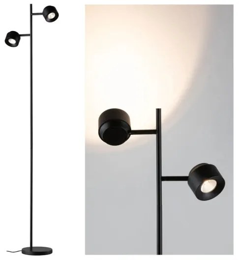 Paulmann 79775 - 2xLED/3W Dimmelhető állólámpa PURIK PANE 230V