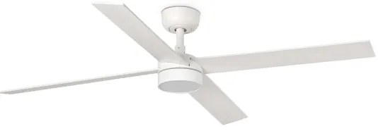 FARO 34355WT-1TW-LED Dimmelhető ventilátor RUDDER L 18W/230V fehér/bézs átm. 132 cm WT + távirányító