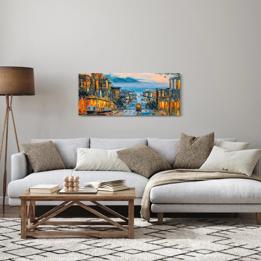 Kép - Cable Car, San Francisco (120x50 cm)