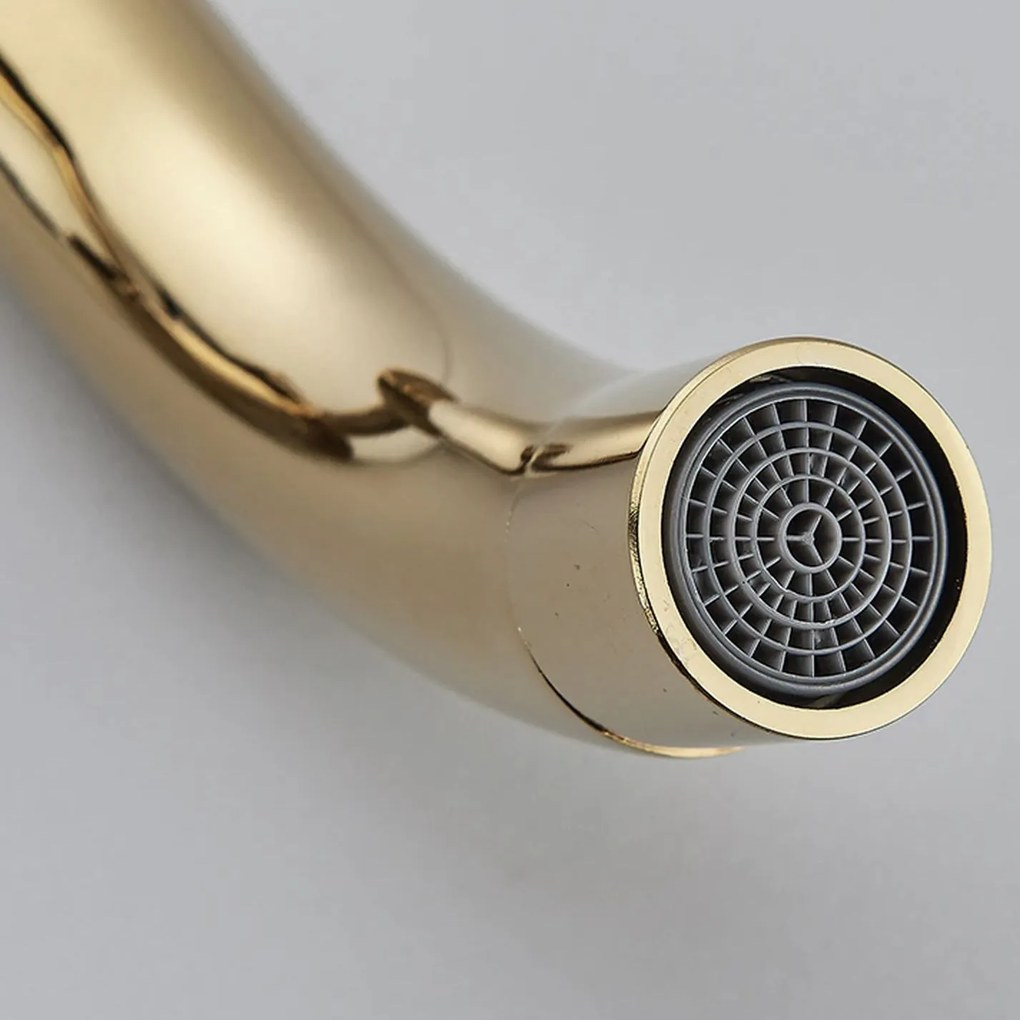 Falra szerelhető csaptelep Rea Lungo gold + box