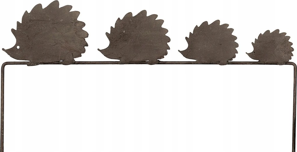 Kerti Dekoráció Sündisznó Gyepbe Szúrható Fém Fagyálló