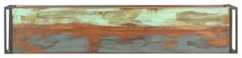 tömör újrahasznosított fa TV-szekrény 150 x 30 x 40 cm