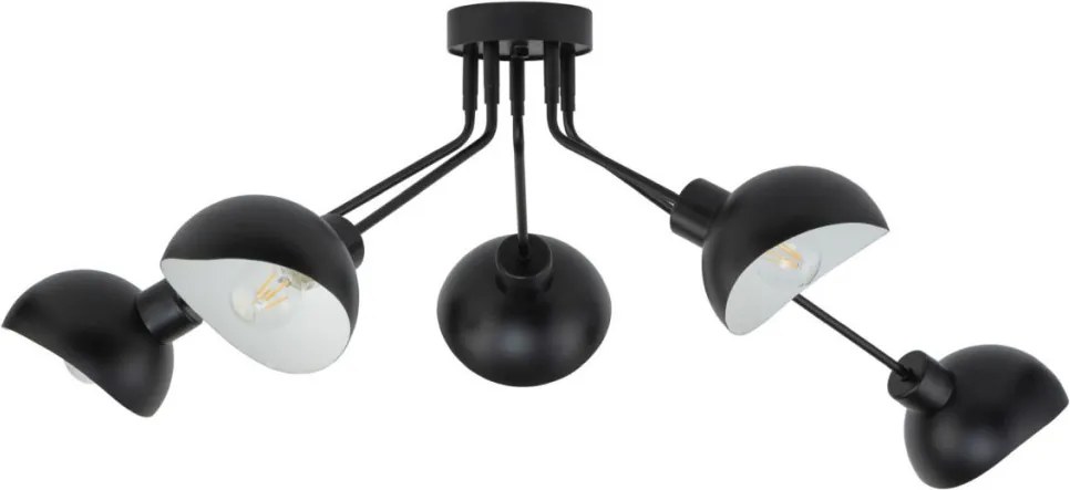 SIGMA LIGHTING 32433 ROY Mennyezeti Csillár Fehér, Fekete E27 IP20