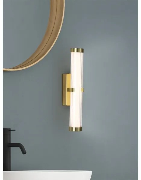 Searchlight 63124-1GO - LED fali lámpatest CLAMP LED/7W/230V