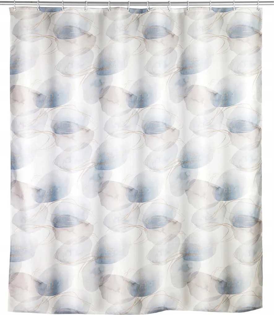 Penészgátló ZUHANYFÜGGÖNY180 x 200 cm műanyag, Wenko