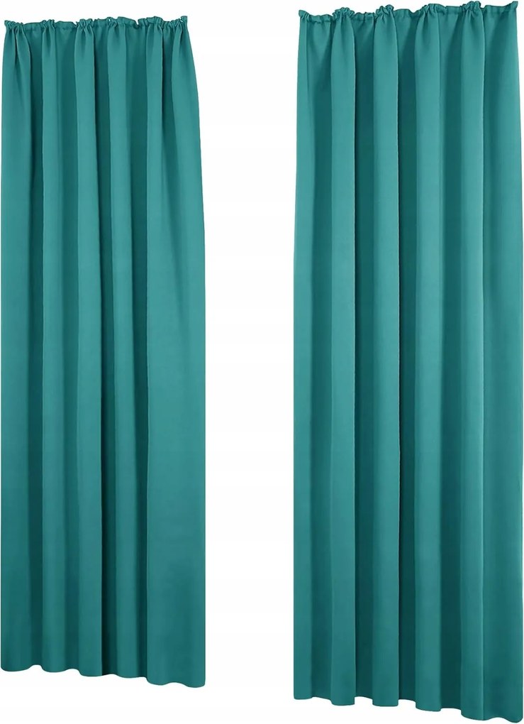 2 db Deconovo sötétítő függöny magas mennyezetekhez 290 x 140 cm