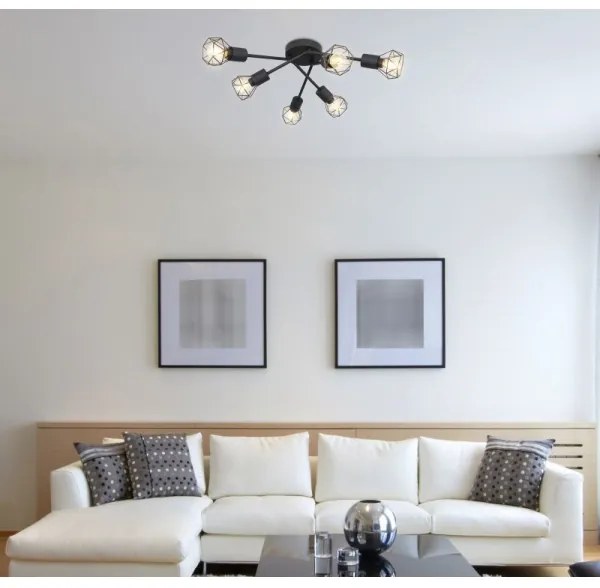 Globo 54802S-6 - Csillár XARA 6xE14/40W/230V