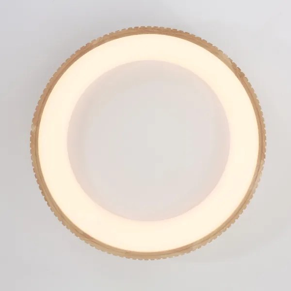 Brilagi - FALCON WOOD MODERN LED mennyezeti lámpa LED/40W/230V, Ø 60 cm, fa kivitel