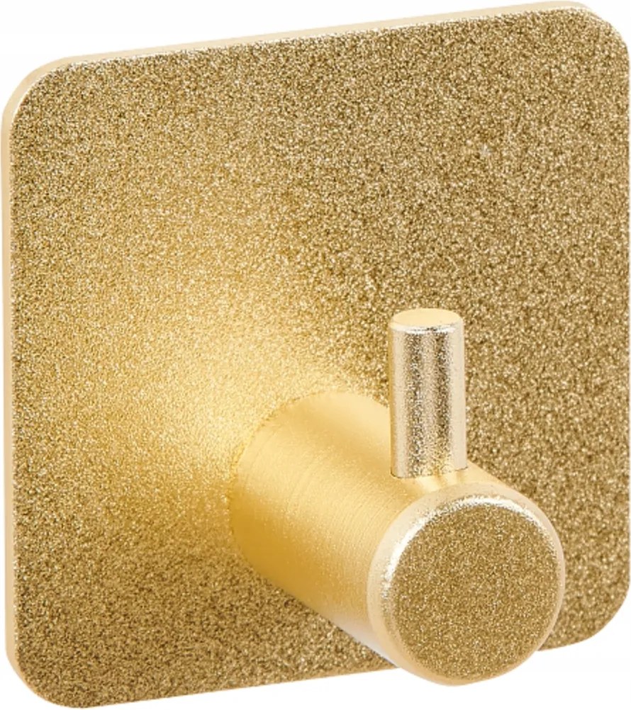 Törölközőtartó akasztó 1H arany LUR-06