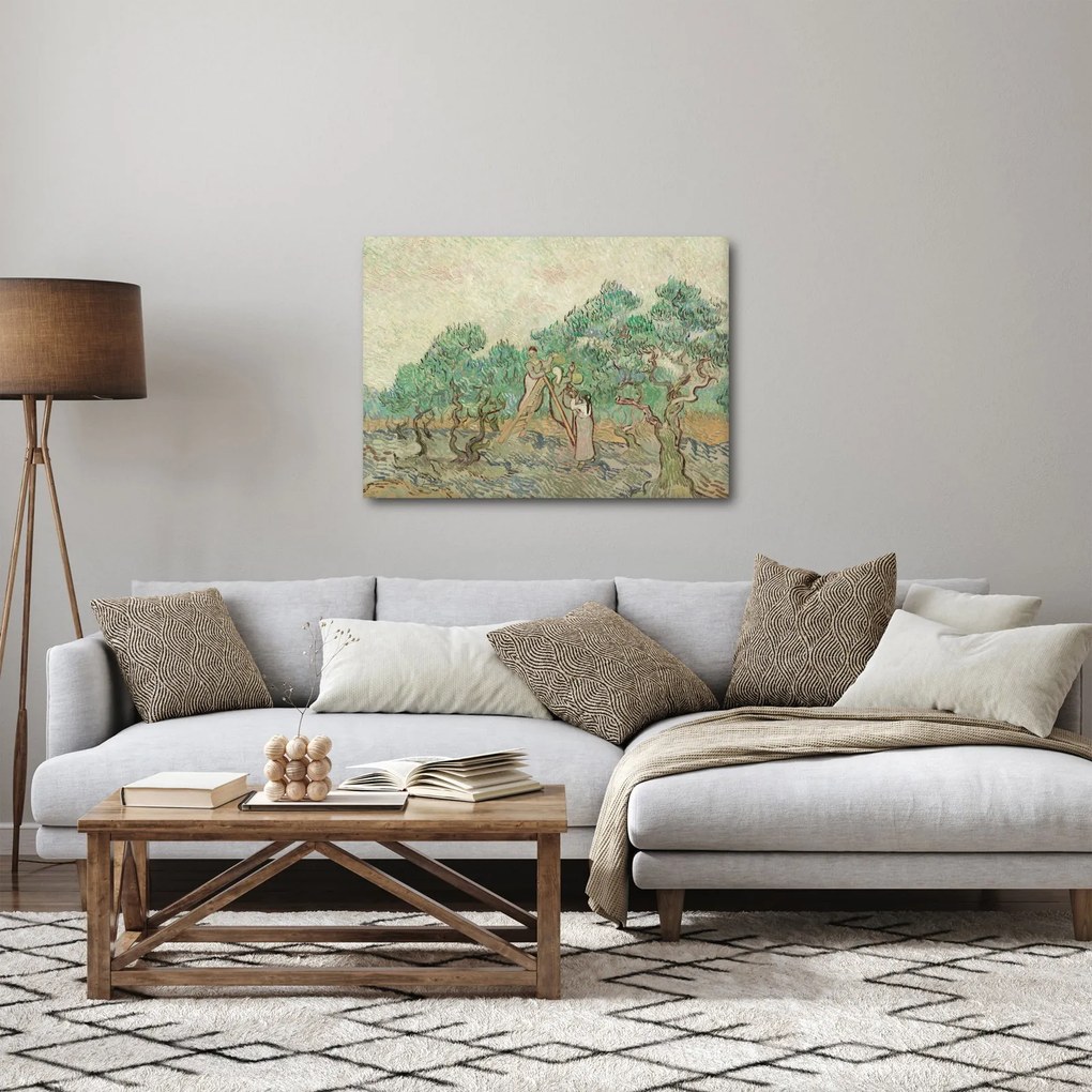 Kép - Vincent van Gogh, The Olive Orchard, reprodukciók (70x50 cm)