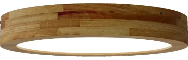 APLED - LED Mennyezeti lámpa RONDO LED/36W/230V á. 40 cm tölgy