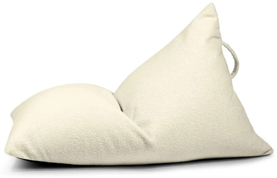 Krémszínű buklé gyerek babzsákfotel Razzy – SLOWDOWN