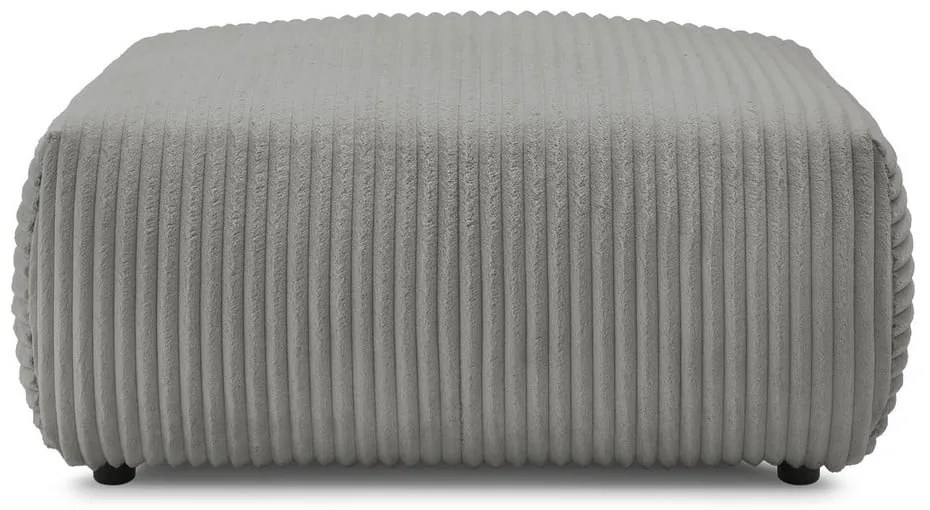 Sötétszürke kordbársony lábtartó Lucien – Bobochic Paris