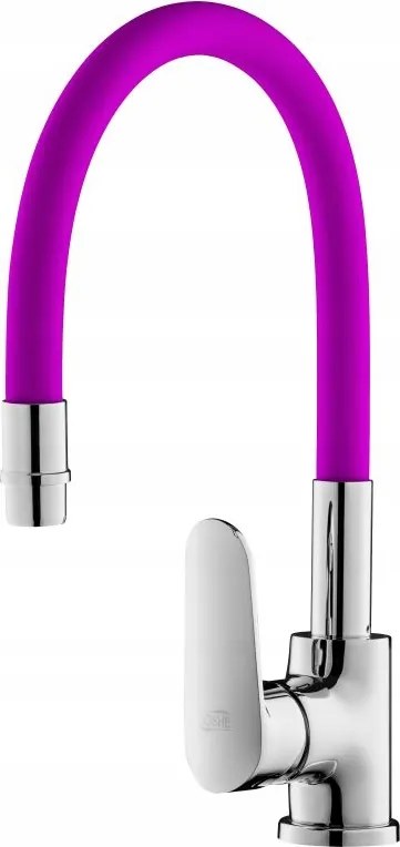 Ibbie Gietka Goshe álló gömb mosogató csaptelep rózsaszín színben