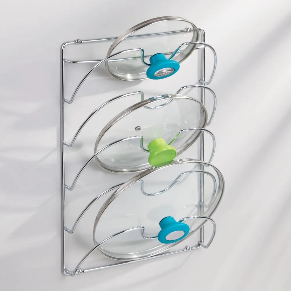 Classico fém fedőtartó, 10,5 cm x 28 cm - iDesign