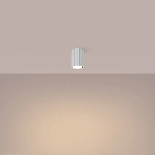 Sollux SL.1530 - Spotlámpa KARBON 1xGU10/10W/230V 10 cm fehér