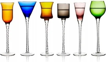 Aquavit London pálinkás pohár 6 db-os mix, Lyngby Glas