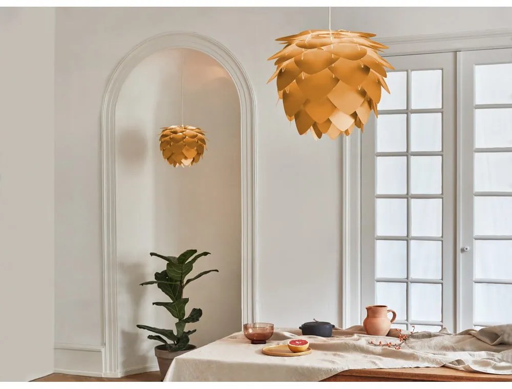 Okkersárga lámpabúra ø 40 cm Aluvia Mini – UMAGE