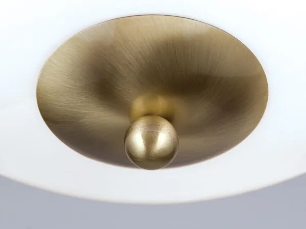 Orion DL 7-677/50 - Mennyezeti lámpa AUSTRIAN OLD LAMP 3xE27/60W/230V bronz/fehér