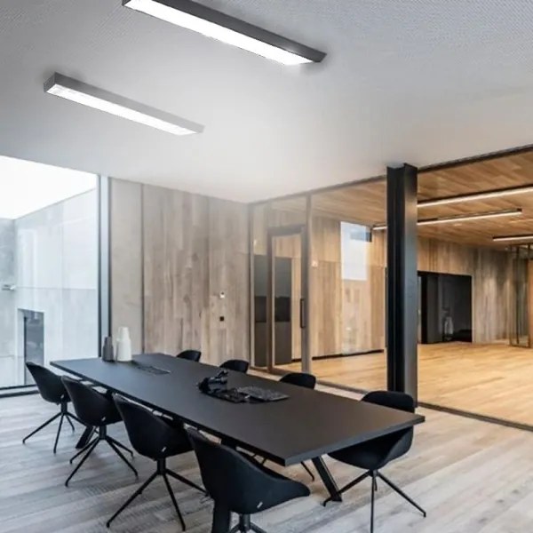 Fénycsöves lámpa T8 2xG13/18W/230V 120 cm fekete