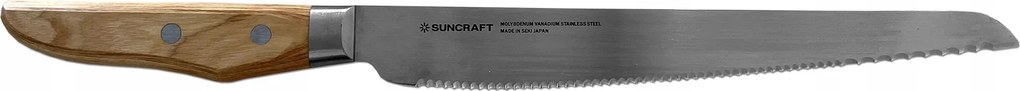 Japán kenyérvágó kés 223 mm Suncraft Seseragi