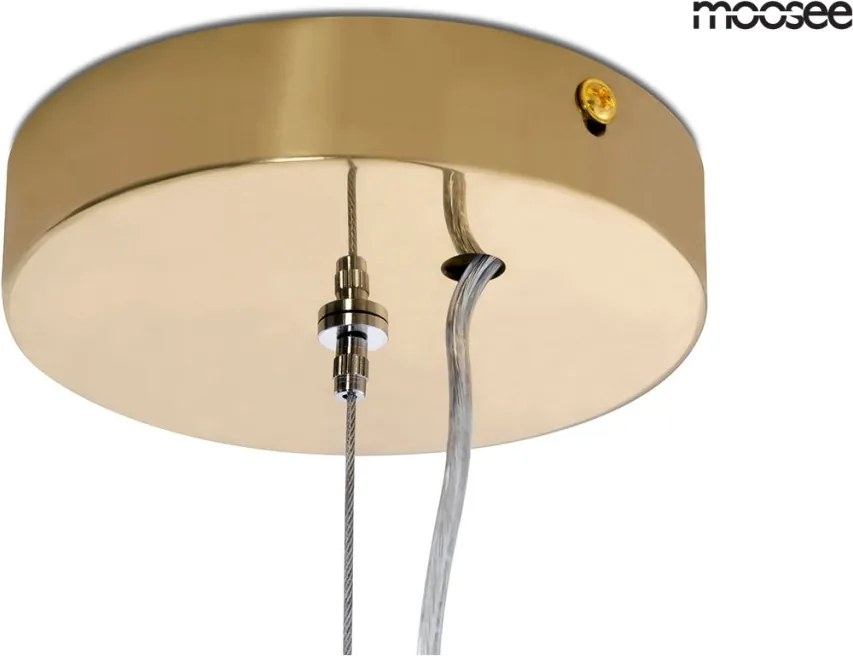 KING HOME MSE010100142 HALO Modern Függesztett Lámpa Bézs, Króm, Fekete, Sárgaréz G9 IP20