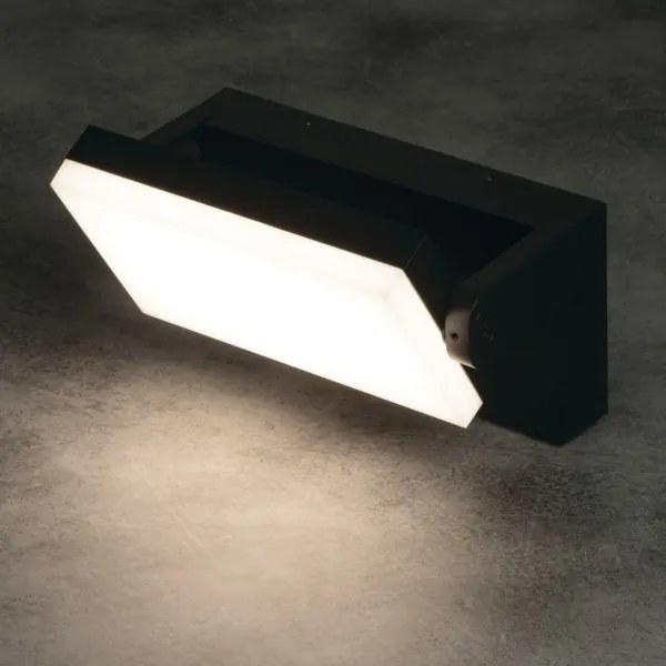 Kanlux 45819- LED kültéri fali lámpatest mozgásérzékelővel XERTO LED/20W/230V IP44 fekete