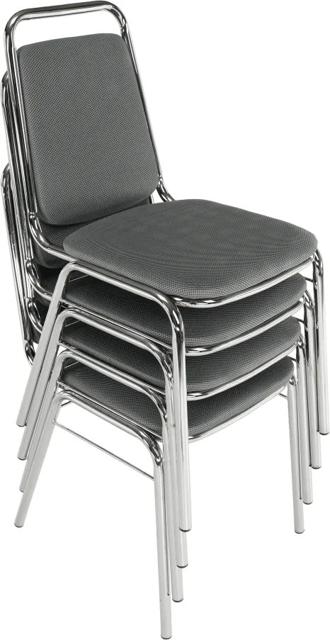Szék tárgyalóterembe, szürke háló, ZEKI