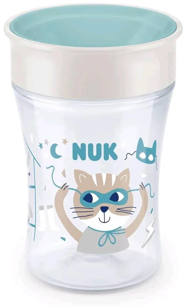 Bájos itató pohár Magic NUK 360° fedéllel light geen