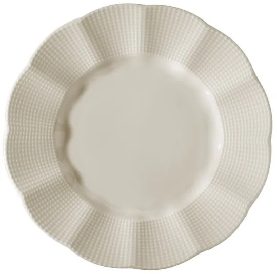 24 részes fehér porcelán étkészlet