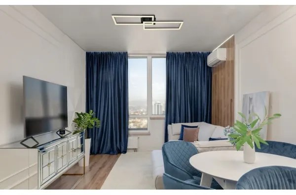 Globo 67243-24BF - LED Dimmelhető felületre szerelhető csillár LED/24W/230V 2700-6000K + távirányító