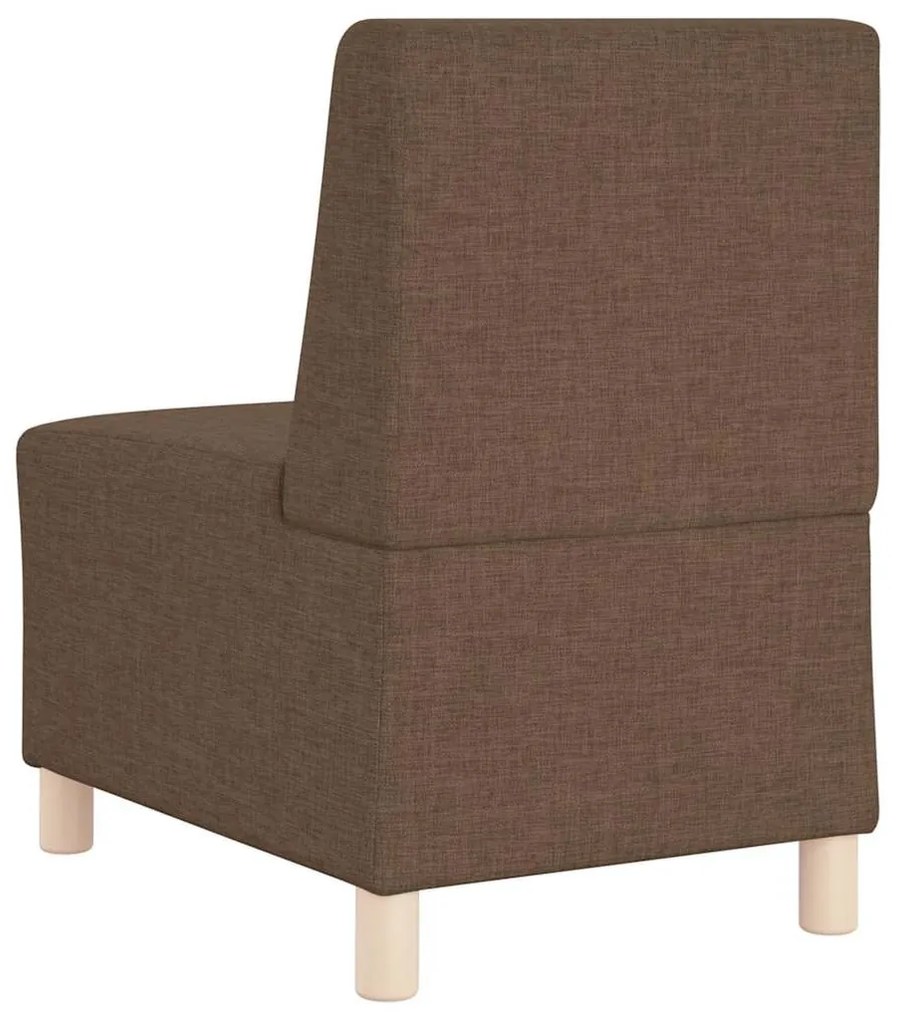 barna szövet kanapéfotel 55 cm