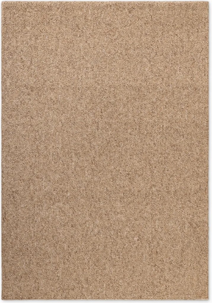 Lapos szövésű szőnyeg nappaliba 80x150cm, barna hurok